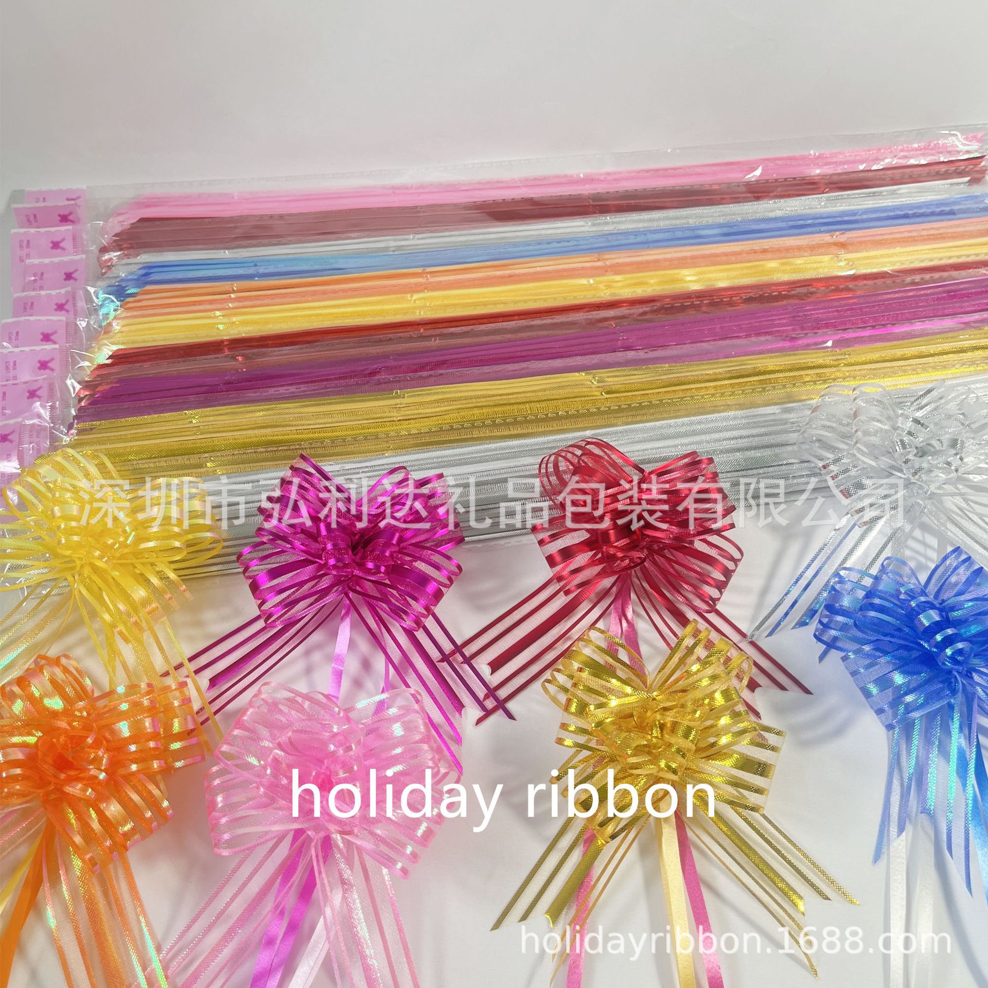 Fábrica al por mayor 50mm vestido de nieve flor de mano decoración de la boda artículos de boda decoración de la casa de la boda embalaje de regalos cinta