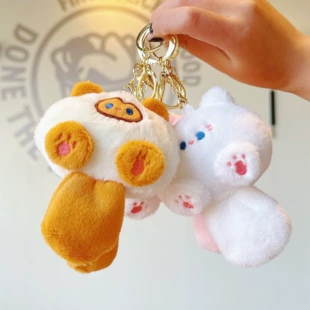 Милый брелок, кукла, украшение для сумки, котёнок, кошка