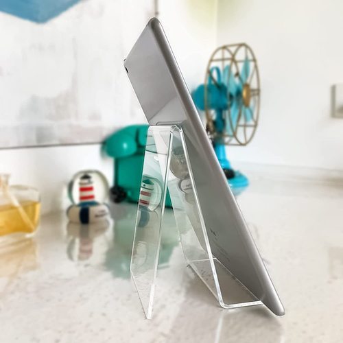 Cross-border book stand display rack transparent acrylic bookshelf shopping mall library desktop book tray bracket foreign trade