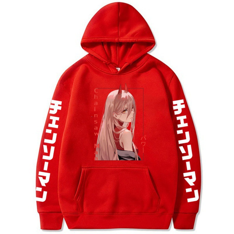 Chainsaw Man Chainsaw Man Pava perimeter hoodie impresa transfronteriza anime hoodie