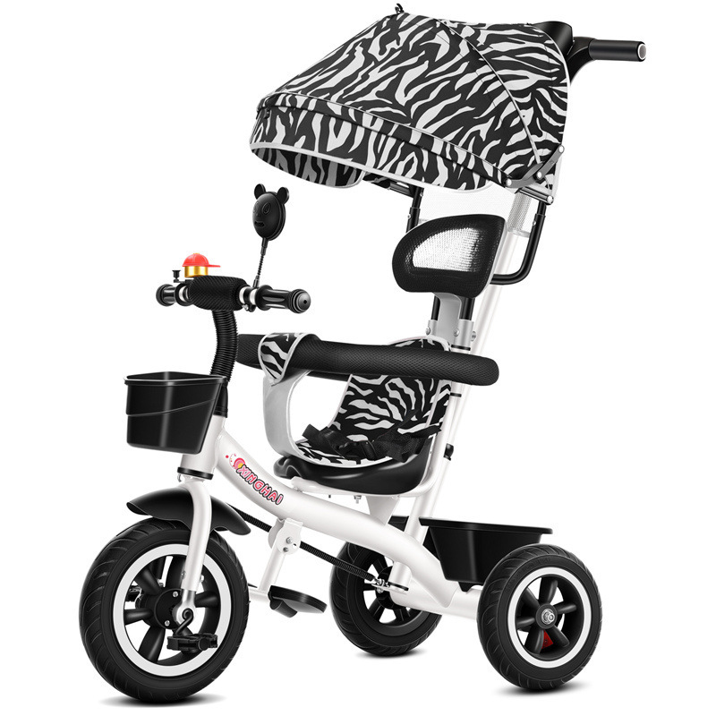 Triciclo infantil 1 - 3 - 2 - 6 años de edad, carro de bebé grande, bicicleta, carro de jardín de infantes image 42