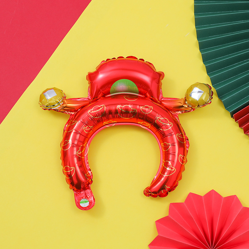 설날 머리띠 풍선 [부신C] 50개입