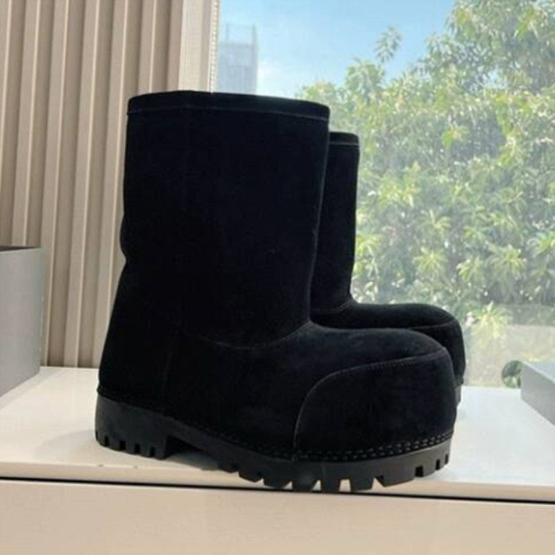 블랙 미디엄 튜브 모조 울