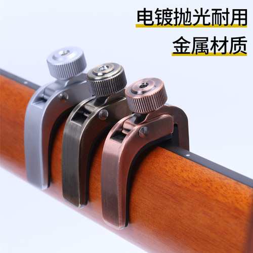 007J Alice metal alloy capo folk acoustic guitar capo adjustable buckle type