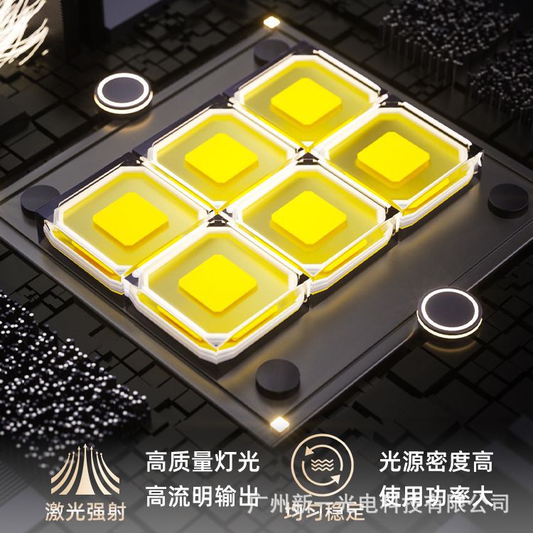 MT50 motocicleta led proyector láser luz fuerte vehículo eléctrico auxiliar carretera matriz especial lejos y cerca de luz flash bombilla