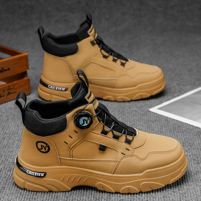 BOTAS Martin de alta gama zapatos masculinos nuevas herramientas de otoño zapatos masculinos tendencia 100 zapatos deportivos de suela gruesa botas cortas casuales