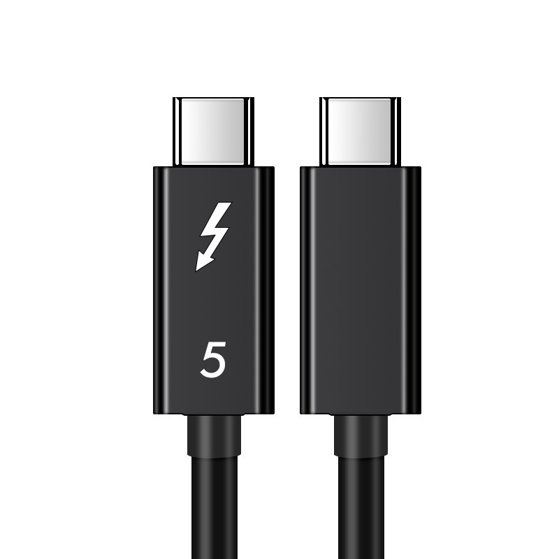 Thunderbolt 5 高速データケーブル 120Gb 伝送 240W 急速充電 マルチスクリーン 8K HD TypeC 同軸ケーブル AI 加速|undefined