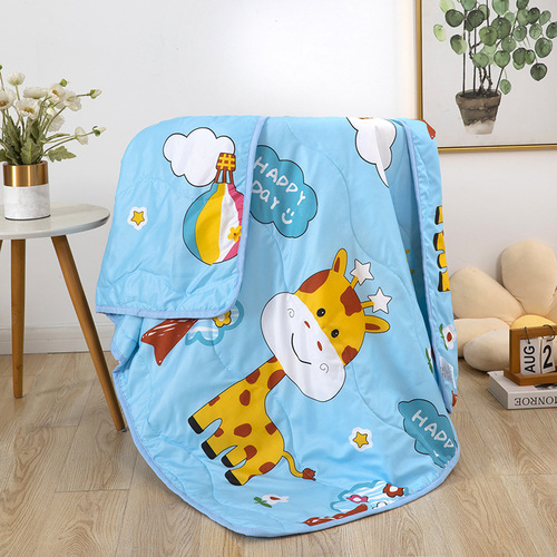 New Children's Quilt, Children's Air Conditioning Quilt, Student Small Blanket, Children's Summer Cooling Quilt, Wholesale Gifts, Group Purchase Blanket