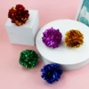 Has color sound paper balls