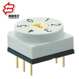 Waterproof Rotary Switch 6 Gears Waterproof Coded Rotary Switch 6 Gears Smd Rotary Switch 6 Gears 10*10mm