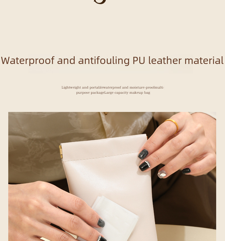 Nouveau sac de rangement en PU pour éclats d'obus, mini porte-monnaie pour femme, portefeuille pour femme, sac à cartes, sac de grande qualité, sac à cosmétiques_voghion.com