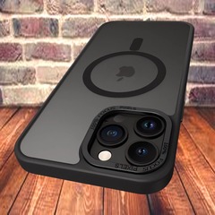 対外貿易はリンゴ16の磁気吸引携帯ケースiPhone14の肌感スプレー15研磨ケースの転倒防止11保護カバーを適用している