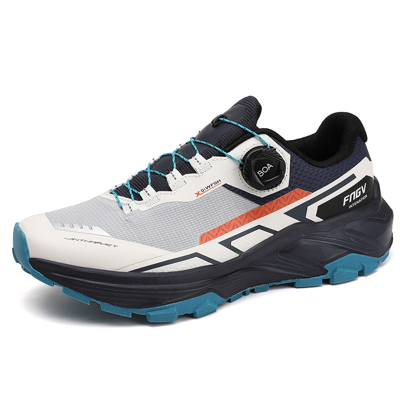 Zapatos de montaña de hebilla giratoria al aire libre impermeable al aire libre caminando zapatos de montaña de montaña zapatos deportivos casuales Aliexpress
