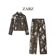 ZARZ 自家製ヨーロッパとアメリカンスタイルの新しい婦人服、ファッショナブル、カジュアル、ファッショナブル、クラシックな絞り染めスーツ