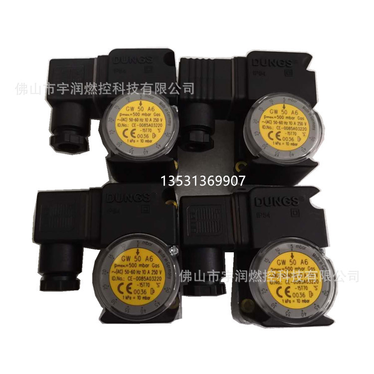 冬斯DUNGS压力开关气体捡漏阀GW50A5GW50A6GW150A6GW3A6燃烧机