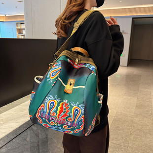 (Cross-border trading), universal backpack, capacious shoulder bag for traveling for leisure for mother and baby, high-end