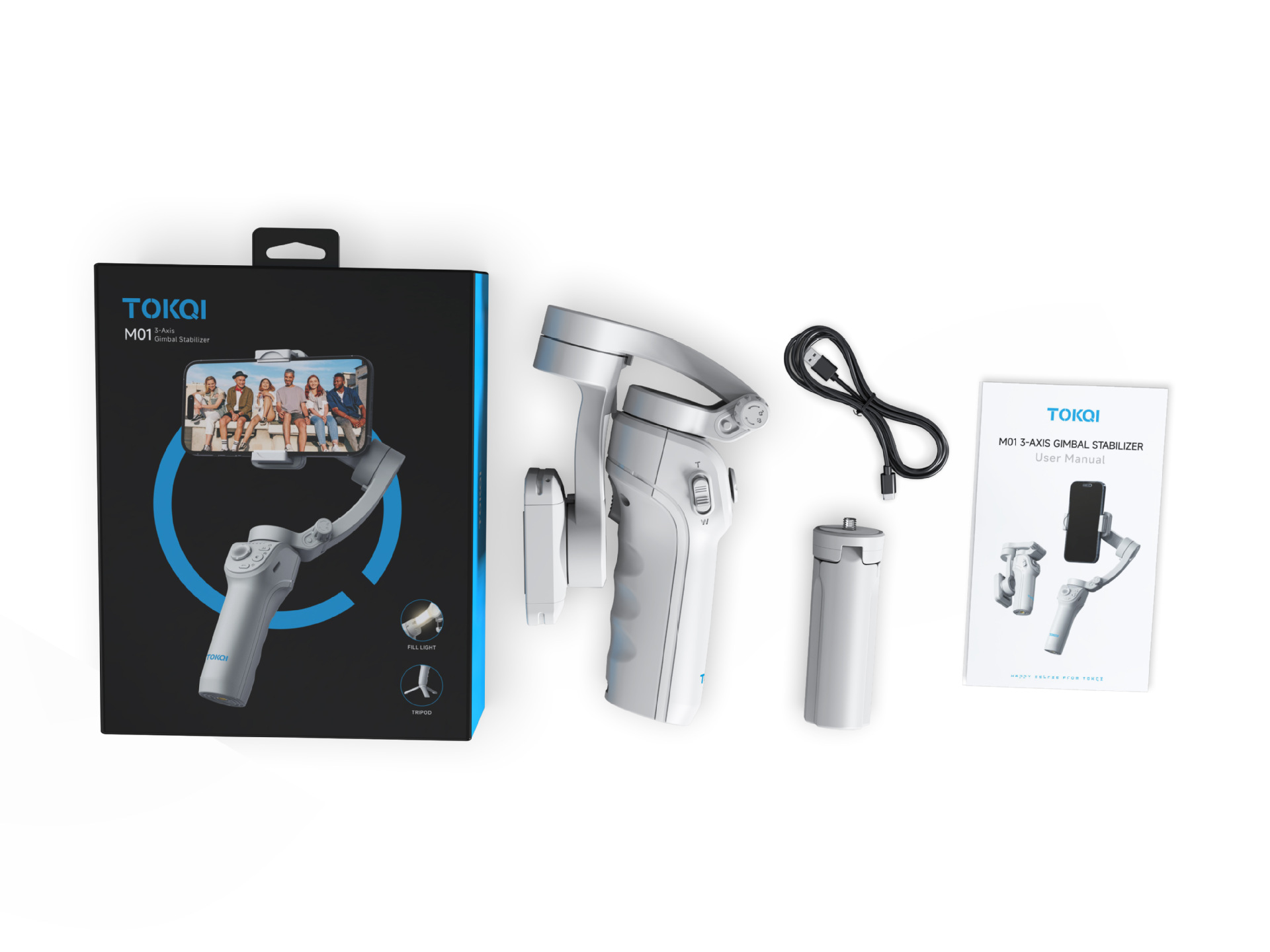 TOKQI-M01 产品包装清单