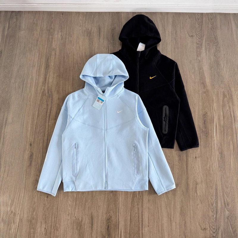 Cross-Border 25Ss Spring & Fall New Nocta Joint Model Men's and Women's Nk Printed Sports Zipper Hooded Jacket