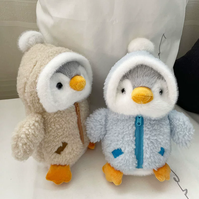 Платье маленькая кукла пингвина плюшевая игрушка тряпичная кукла девушка держит спящую милую куклу оптом свадебные брызги