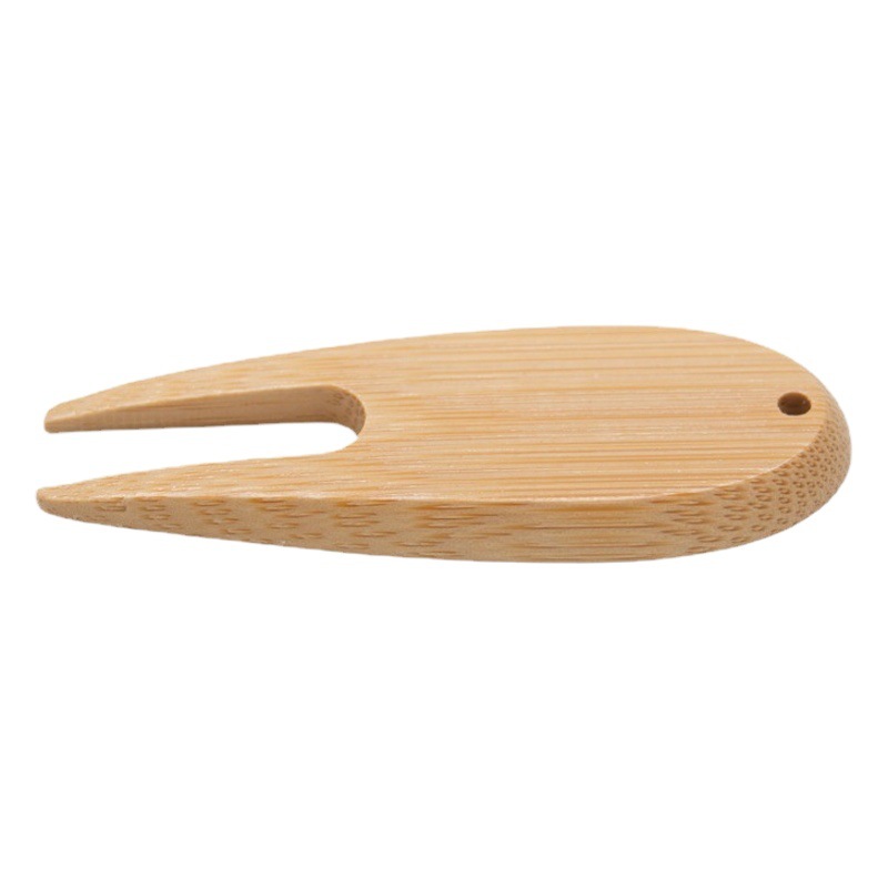 Manufacturers supply golf green fork bamboo fork bamboo golf fork golf outdoor accessories