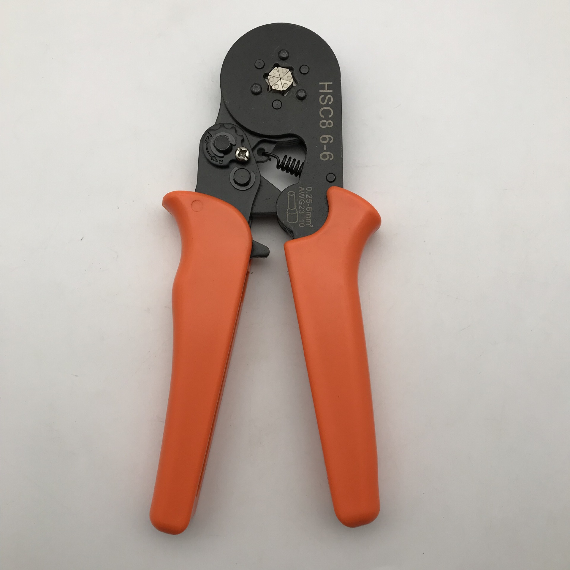 HSC86-6A棘轮式压线钳冷压管型端子接线钳线压接钳棘轮式压接钳