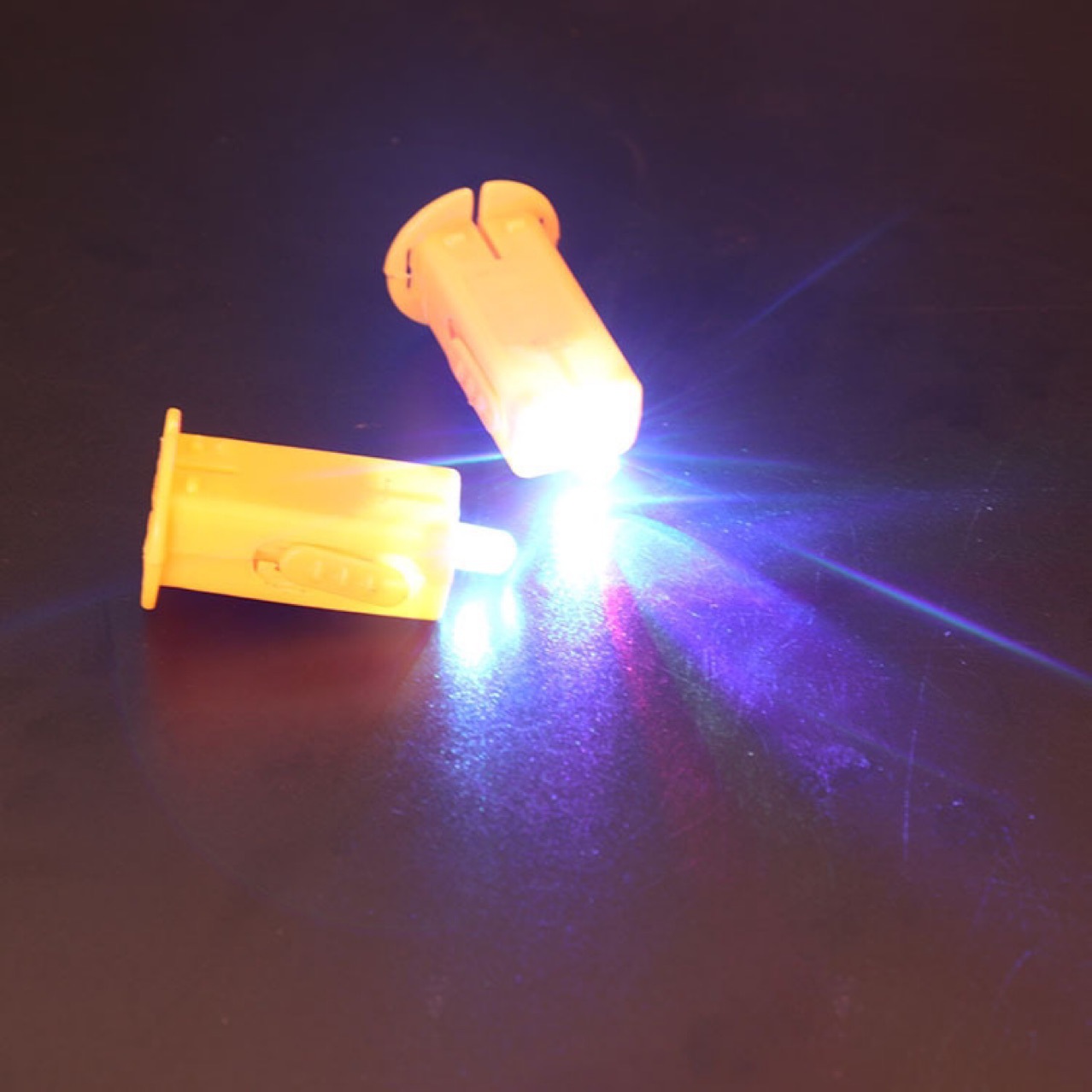 Candle wick candle string copper wire lamp indicator light button battery toy candle decorative light accessories transparent