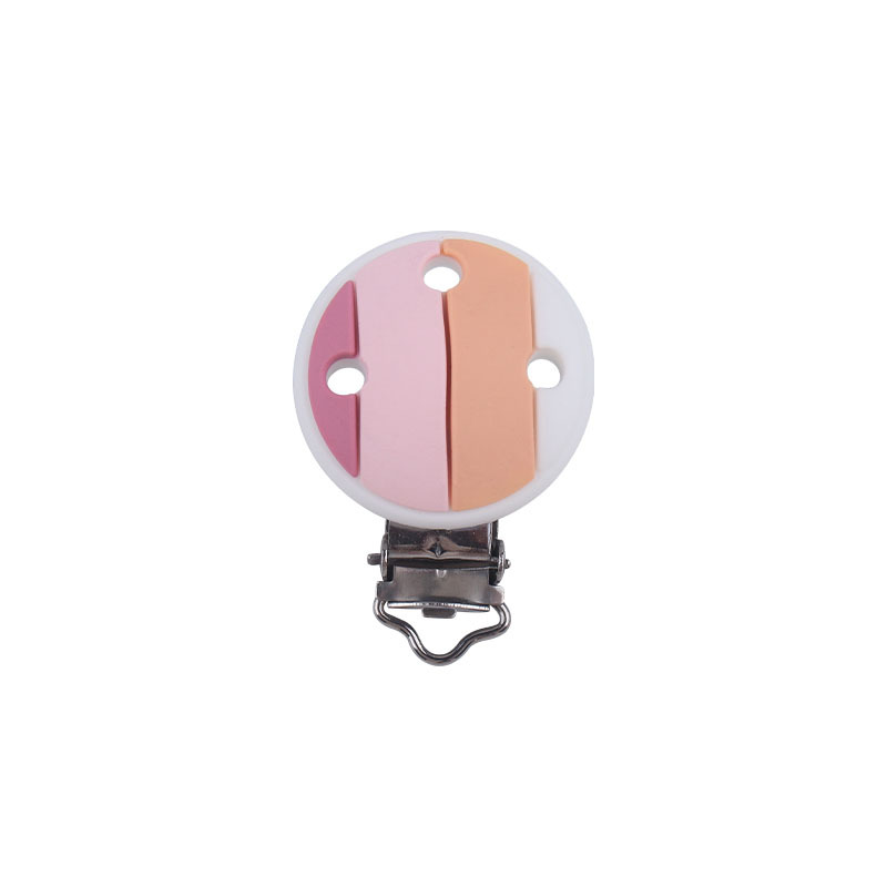 Nuevo bebé suministros calmante arco iris de silicona pezón anti-caída clip de cadena AliExpress Nuevo en Amazon