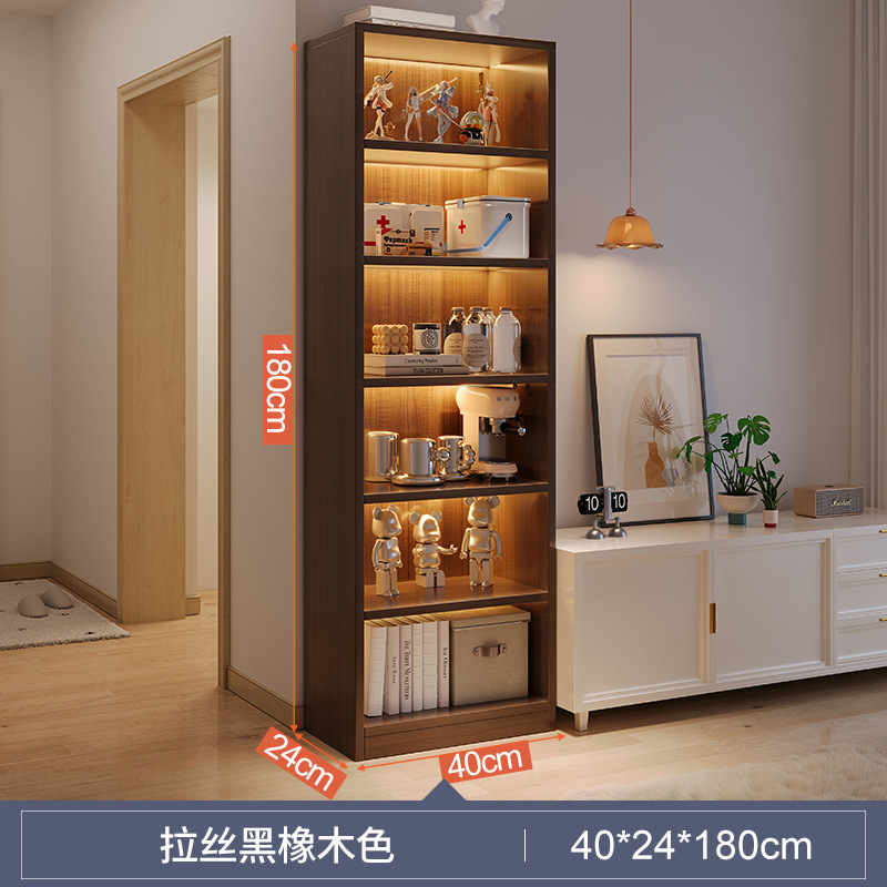 [업그레이드 및 6겹 연장] 40*180cm 브러시드 블랙 오크 컬러