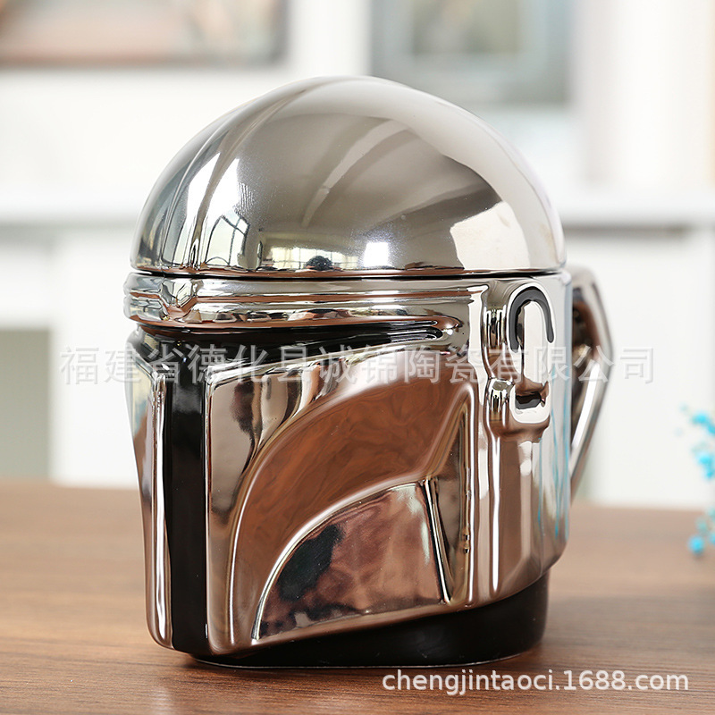 Star Wars Mug Mandalorian Mug Baby Yoda Cartoon 3D Mug