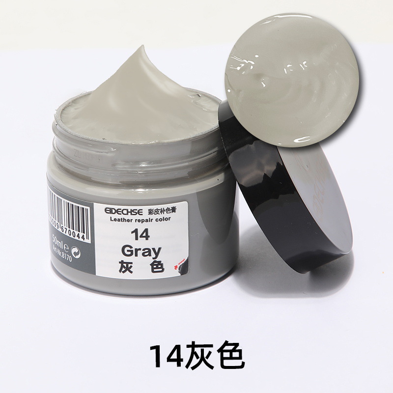 Pintura de color de cuero sofá de cuero real agente de renovación de color teñido de color de cuero tinte de reparación de pintura de envoltura de cuero image 19