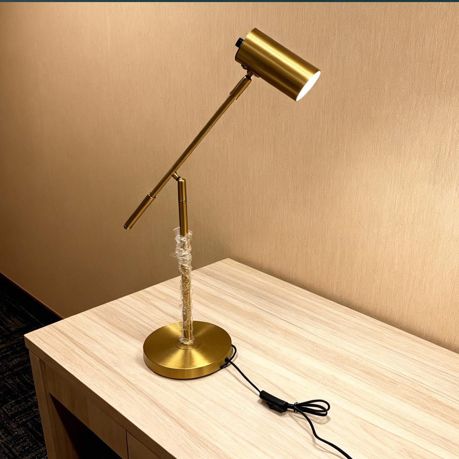 Nordic Office Study Designer American Desk Business Computer Desk Light Luxury Creative Work Special Long Arm Desk Lamp