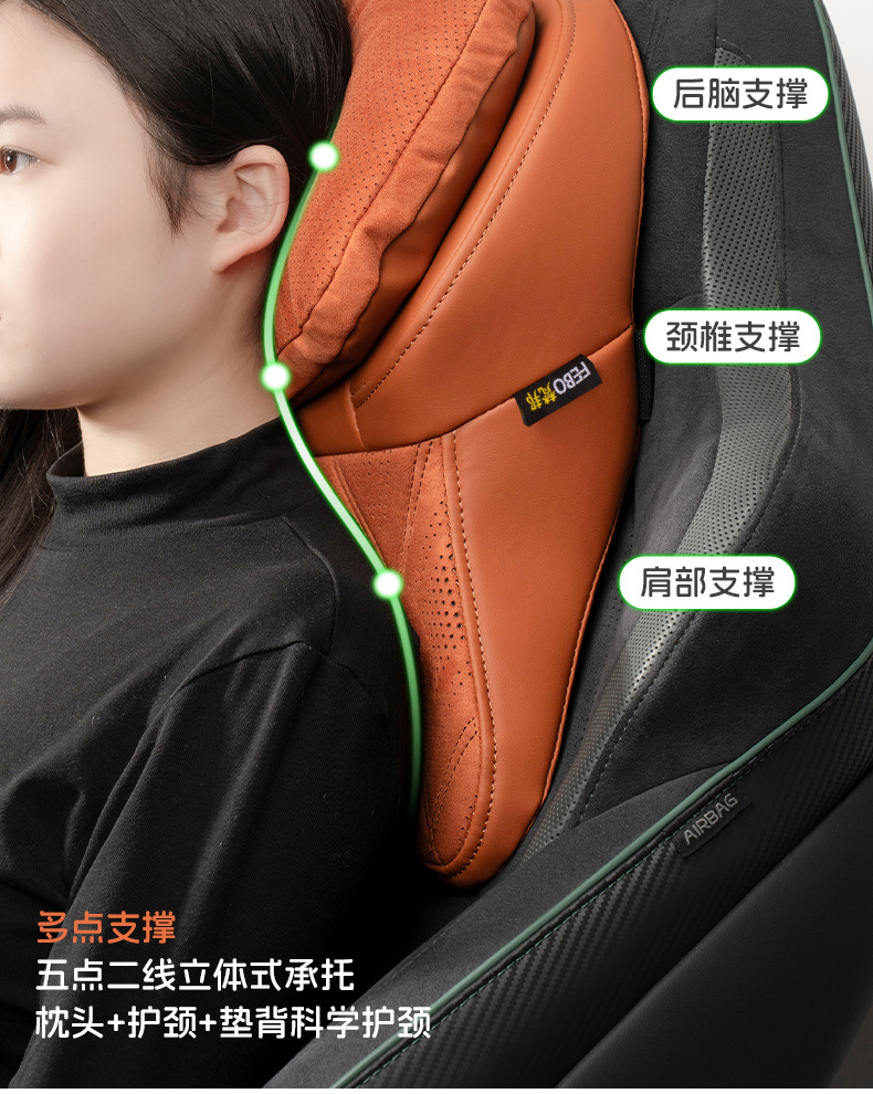 The New Car Headrest Is Suitable for Glc260Lc-Class E300Lsab18 Car Neck Pillows, Which Are Breathable and Suitable for All Seasons