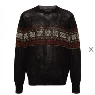 Custom Export Quality Men's Casual Crew Neck Sweater from Foreign Trade Knitwear Factory, Suitable for European and American Style