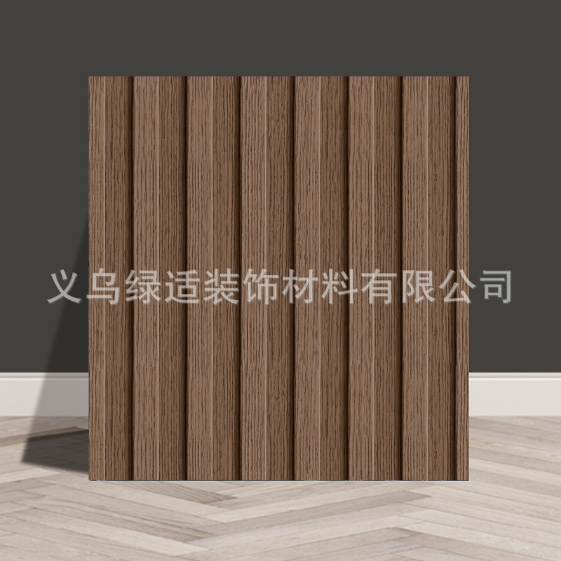 外贸工厂自粘木纹格栅条纹墙纸3d木纹格子背景墙贴纸temu贴标代发|undefined