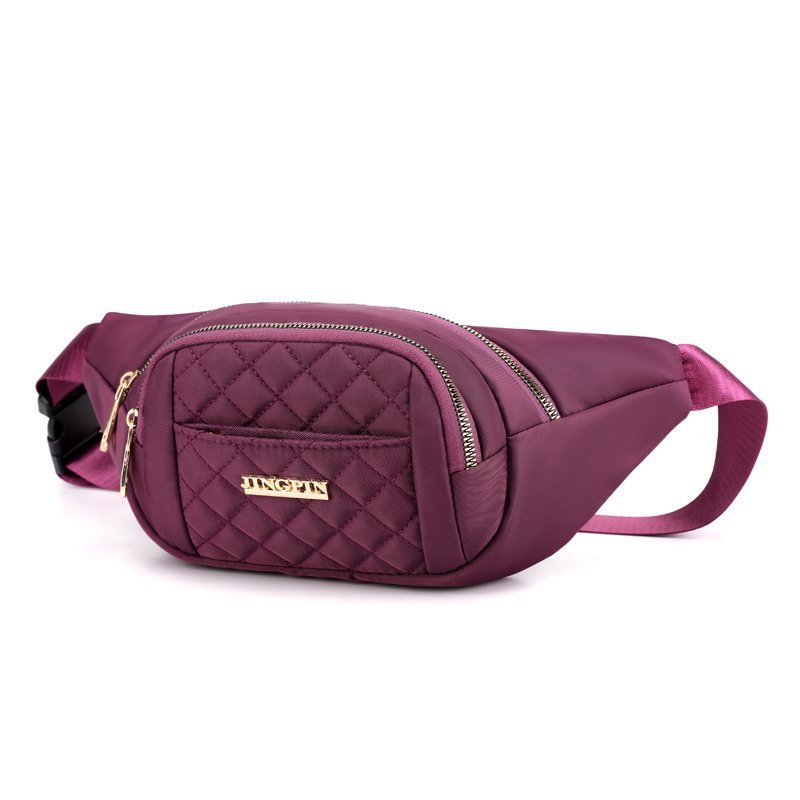 Bolsita de diamantes de hilo bordado nuevo transfronterizo, bolso de pecho de mujer de moda multicapa, cambio, cajero, bolso comercial de gran capacidad