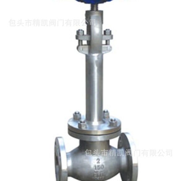 内蒙阀门自营  LNG深冷处理 DJ41W/Y不锈钢长轴低温截止阀