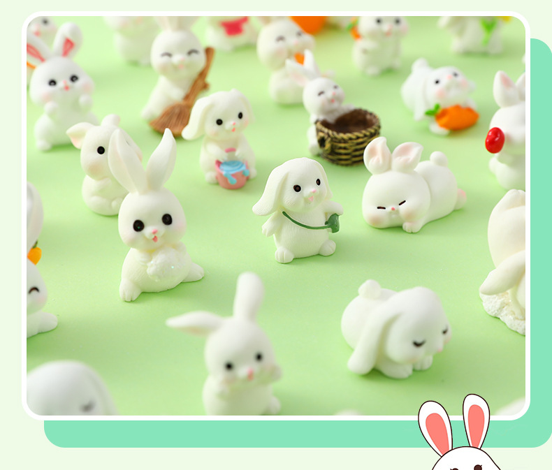 Description Picture 2 of item5pcs Cute Rabbit Model Child Birthday Party Favors Child's Day Easter Gift Holiday Gifts Kids Toy Party Supplies Christmas Gift