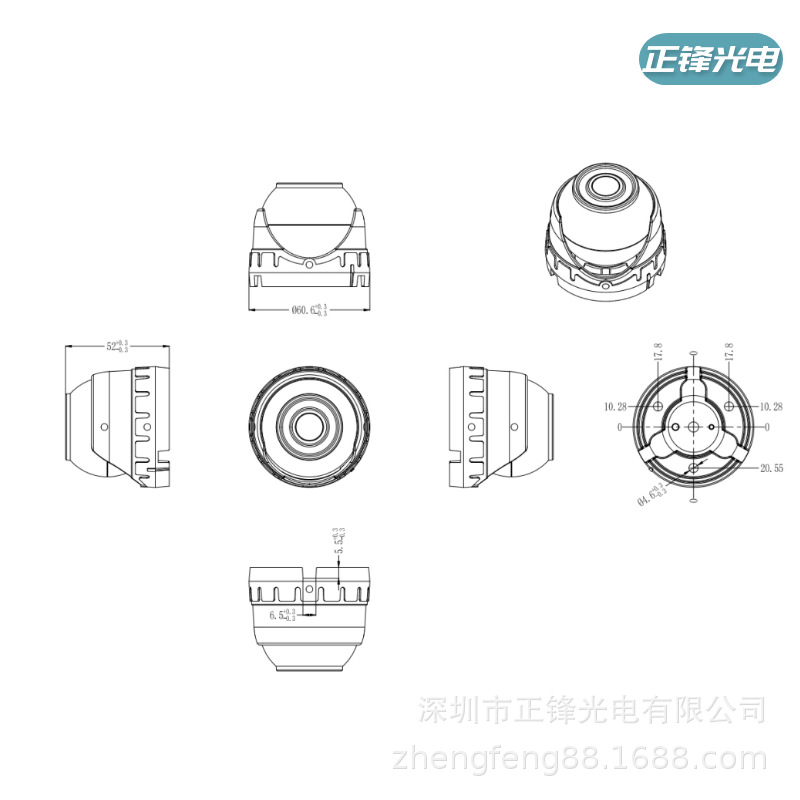 국경을 넘나드는 자동차 및 농기계 USB 방수 고화질 드라이브 없는 차량용 감시 카메라 수중 촬영용 USB에 연결된 OTG