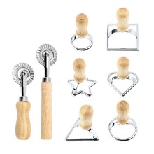 现货锌合金边花饼干模具圣诞饼干模具饺子模具切饼器厂家批发