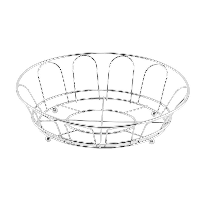鉄芸フルーツバスケット家庭用リビングテーブルスナックバスケットクリエイティブ楕円フルーツ皿パンバスケット|undefined