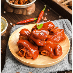 天一角鹵豬蹄蜜汁味5斤熟食醬香鹵豬腳即食透明小包裝零食品小吃