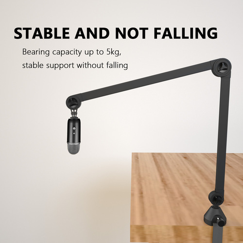 GAZ-50 New Type Microphone Cantilever Desktop Stand Multi-functional Free Adjusting Microphone Scissor Arm Bracket