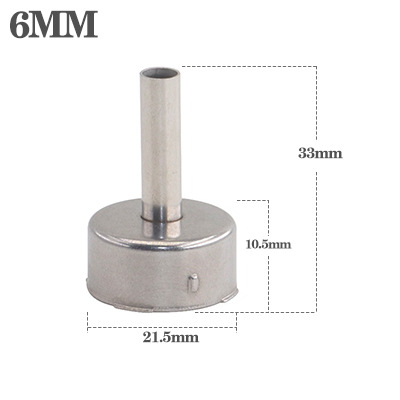 Crack Quick2008 boquilla de pistola de aire caliente 858D 858A 705 861X boquilla de pistola de aire caliente