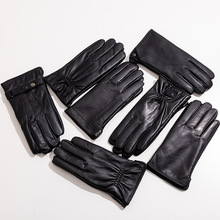 谷狮登真皮手套男士羊皮手套户外骑行商务冬季保暖批发定制代工