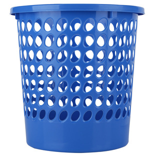 Deli 9556 Round Paper Basket Office Home Cleaning Bucket/Trash Bin Garbage Sorting Office Use