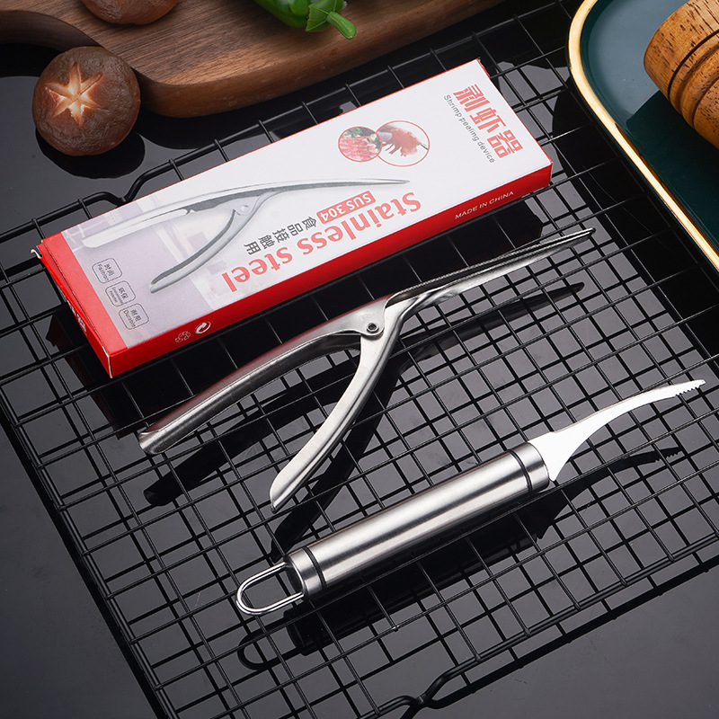304 Stainless Steel Shrimp Dippermado Home Kitchen Tool to remove…