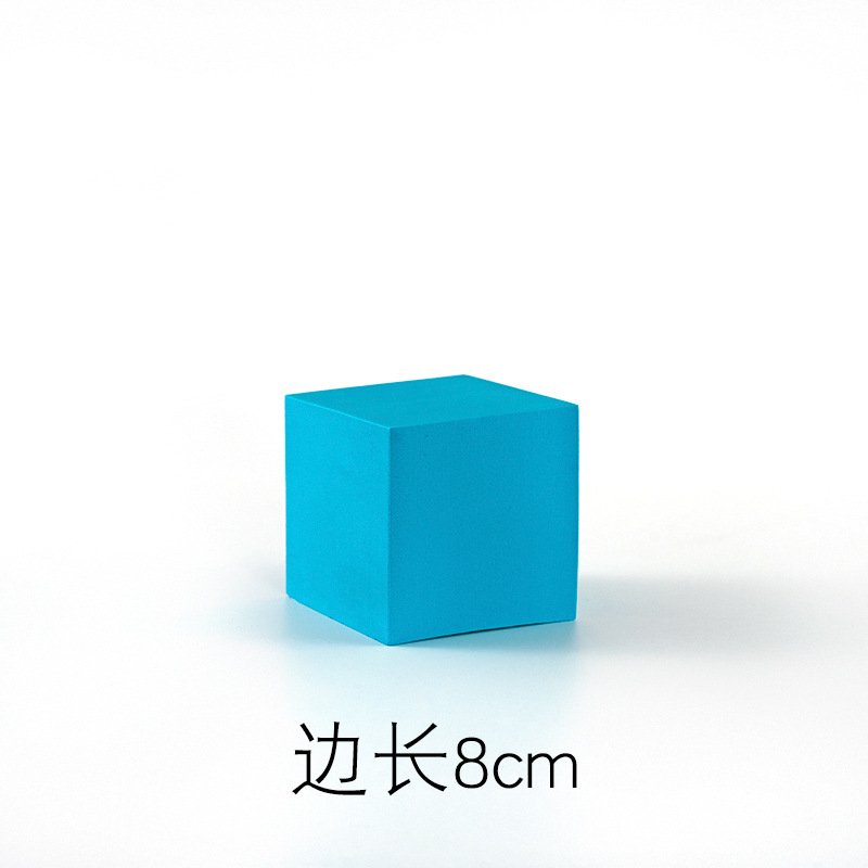 Fondo de plataforma de fotografía de columpio tridimensional Cubo geométrico accesorios de fotografía decoración ins celebridad de Internet