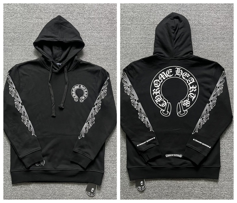 25ss正确版Chrome Hearts 克罗伈十字架连帽卫衣百搭潮流时尚批发|undefined