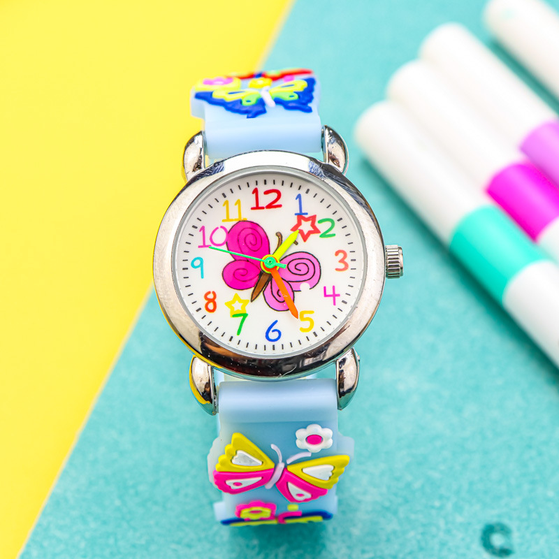 나비 블루 실버