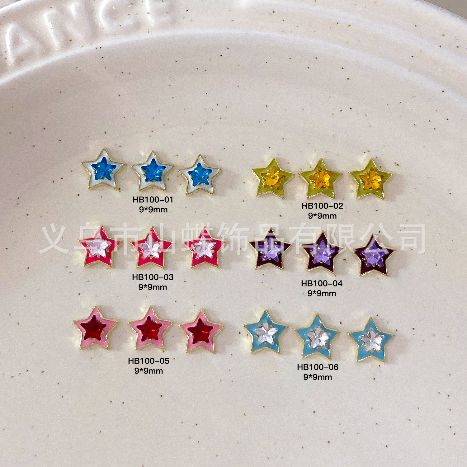 Universal nail decoration